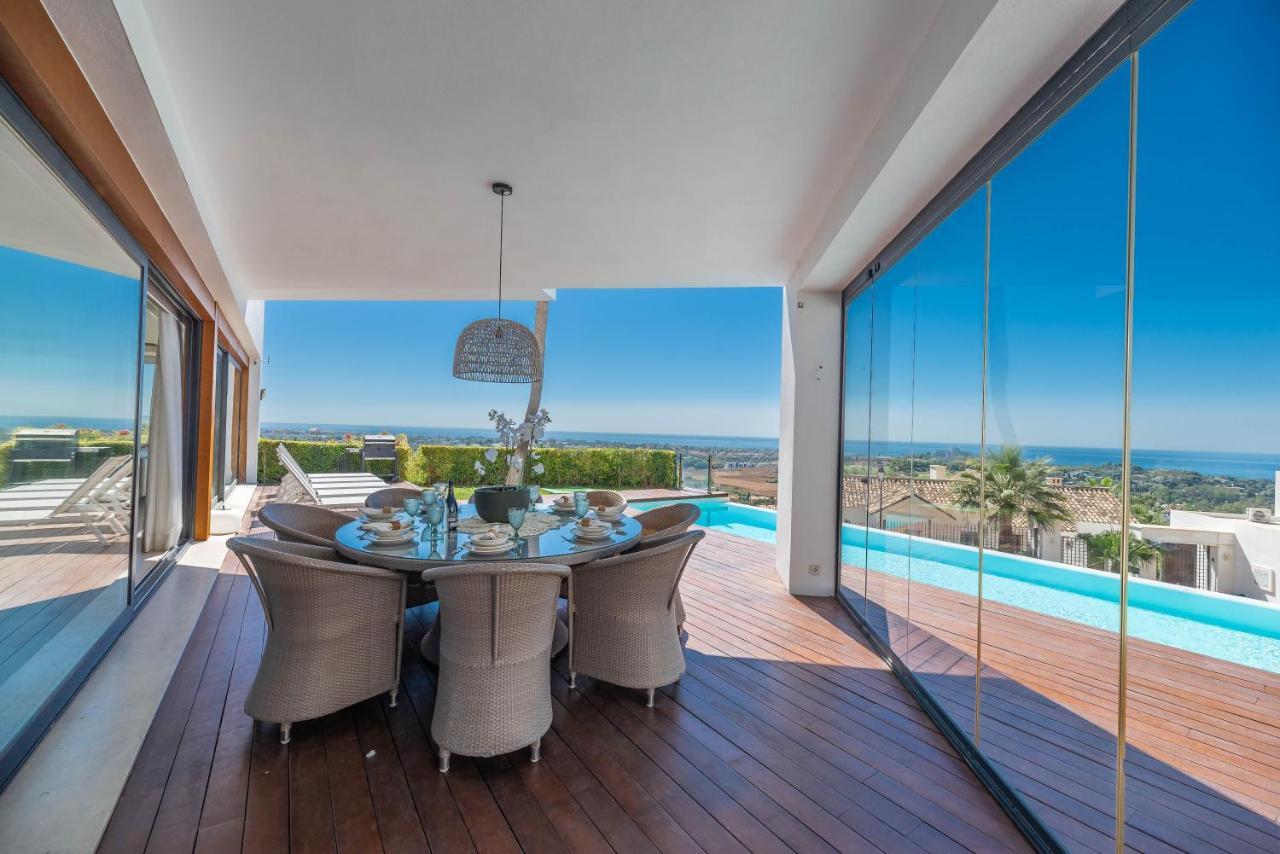 Villa Paraiso: Luxury Sea View Resort with Infinity Pool and Golf Estepona Exterior photo